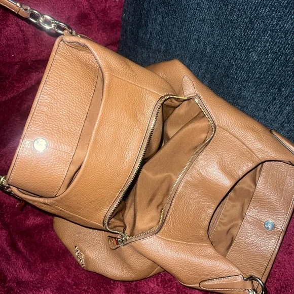 Coach Madison Phoebe Dalton 31 Leather Tan Handbag - Picture 3 of 11